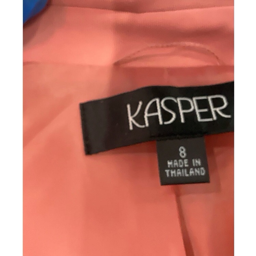 Kasper Pink Blazer with Patterned Scarf RIV - Picture 5 of 7